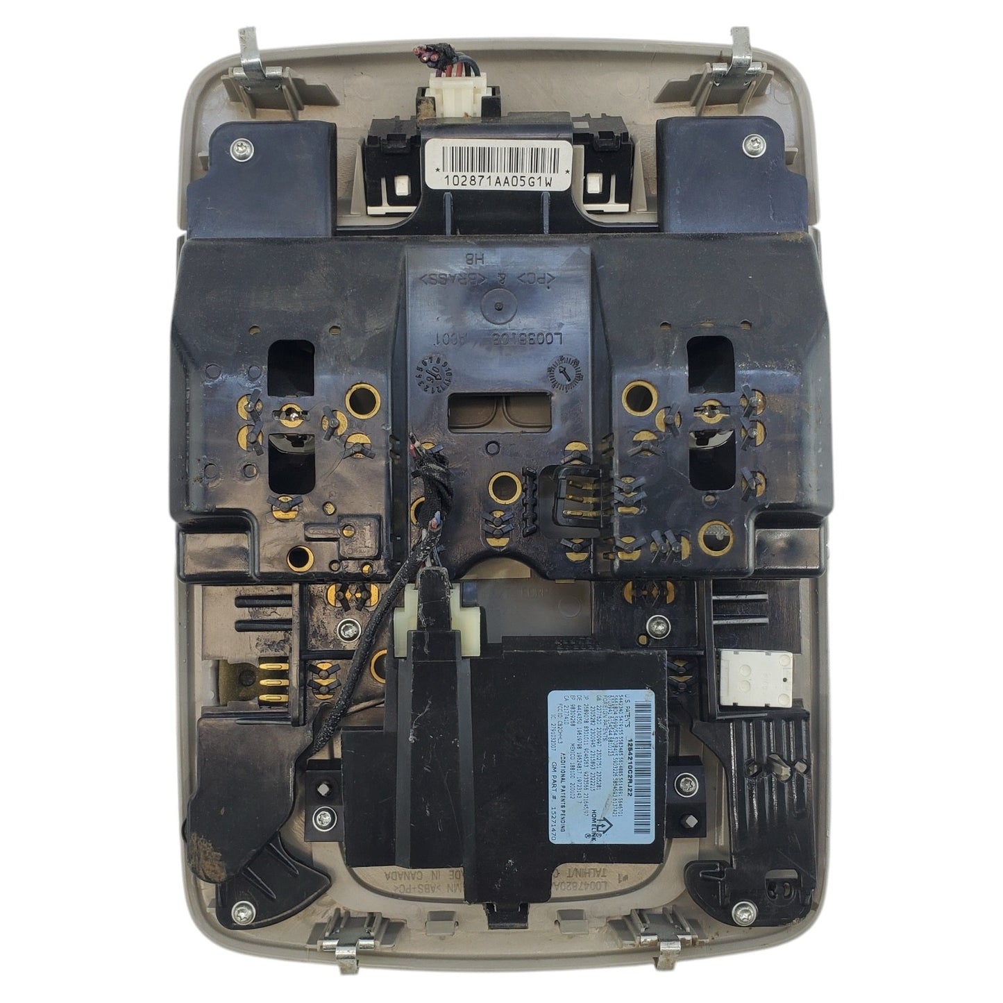 2011 Buick Lucerne Overhead Roof Console DL00C