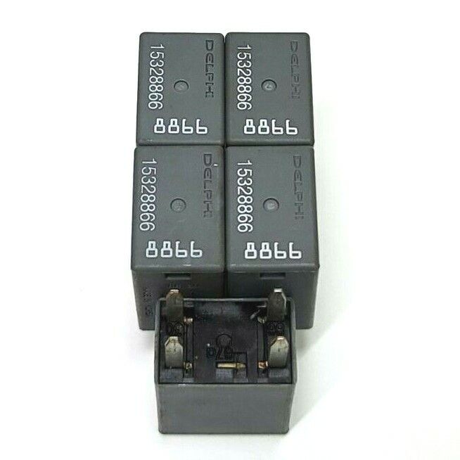 ✅ (Lot of 5) DELPHI 4 Pin Relay 15328866 or 8866 OEM Genuine AC GM