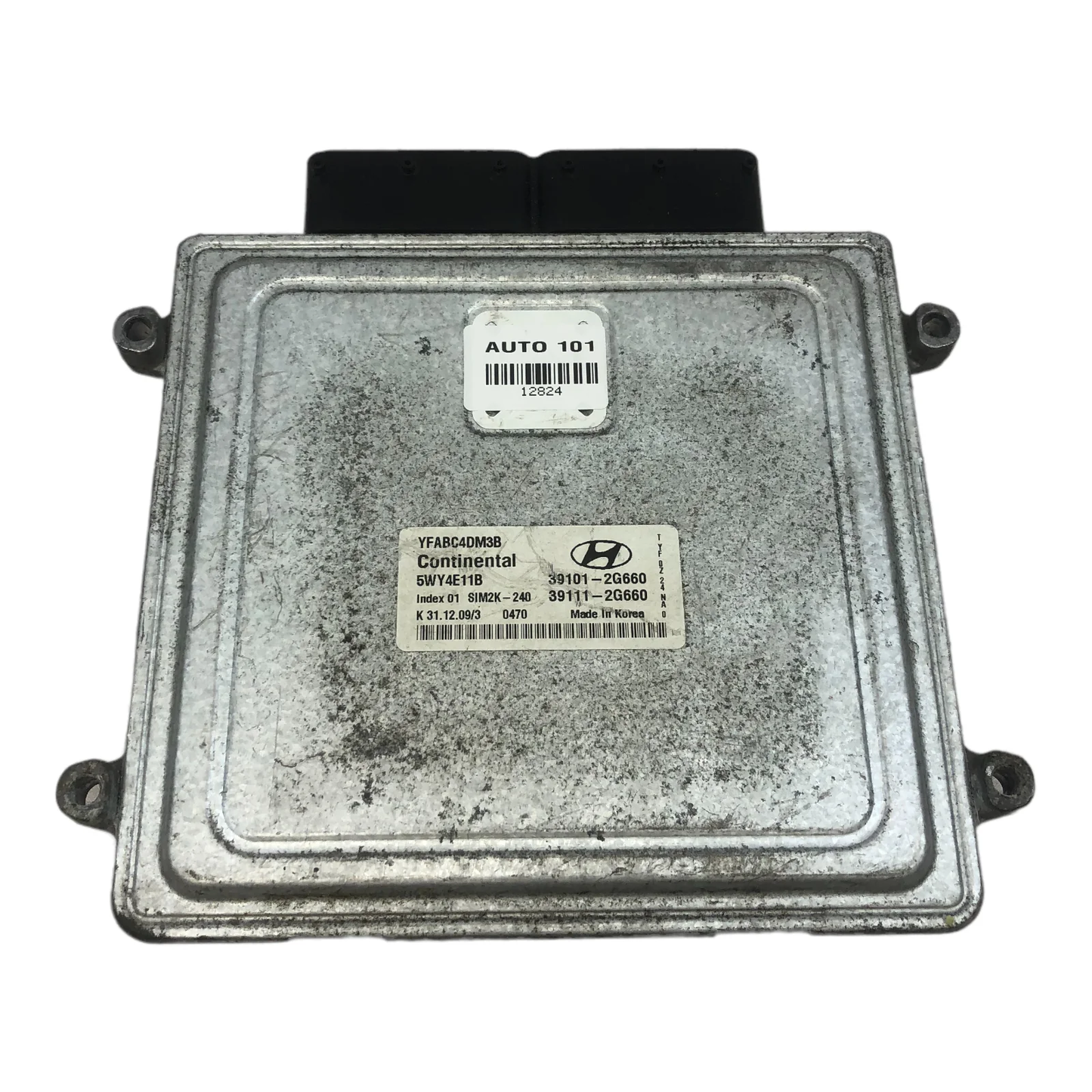 11-14 HYUNDAI SONATA 2.4L AUTO ELECTRONIC CONTROL MODULE ECM 39111-2G660