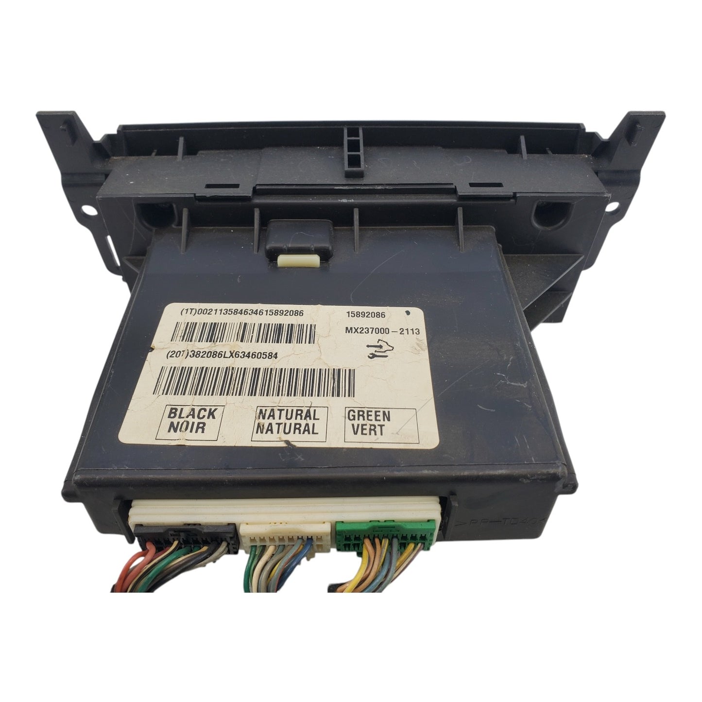 15892086 AC Temperature Control Opt CJ2 Fits 07-11 LUCERNE C1F10