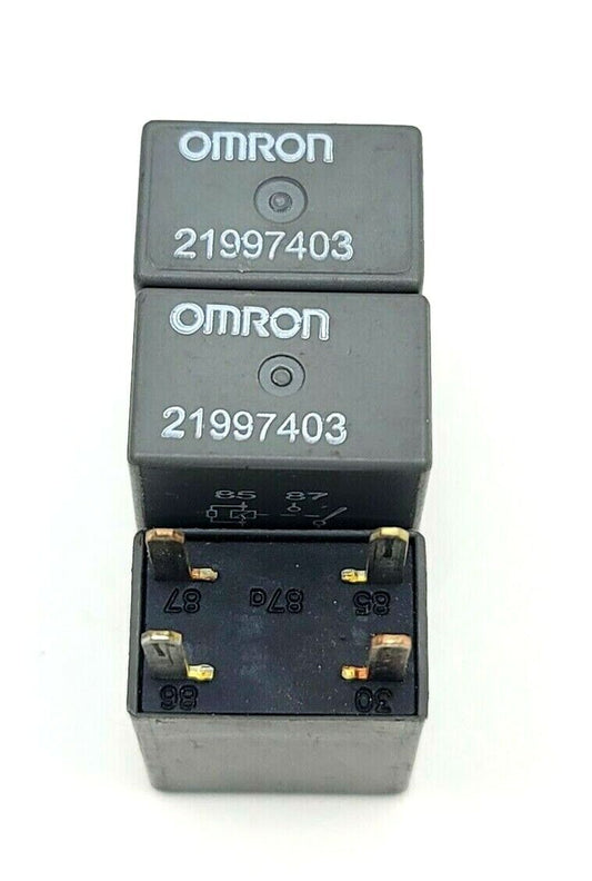 ✅ (Lot of 3) Omron 4 Pins Relay 21997403 OEM