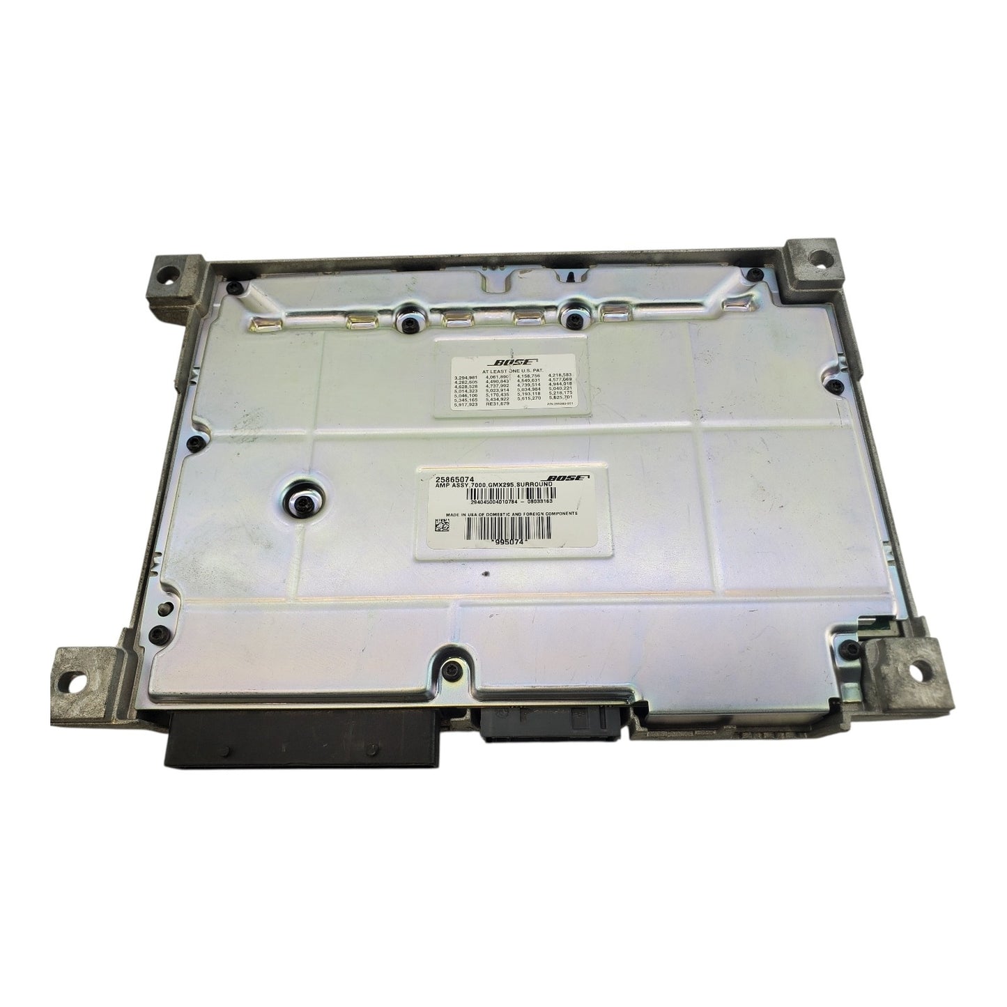 Cadillac STS Amplifier Amp Radio Bose Sound System opt UY5 05–11 25865074 OEM