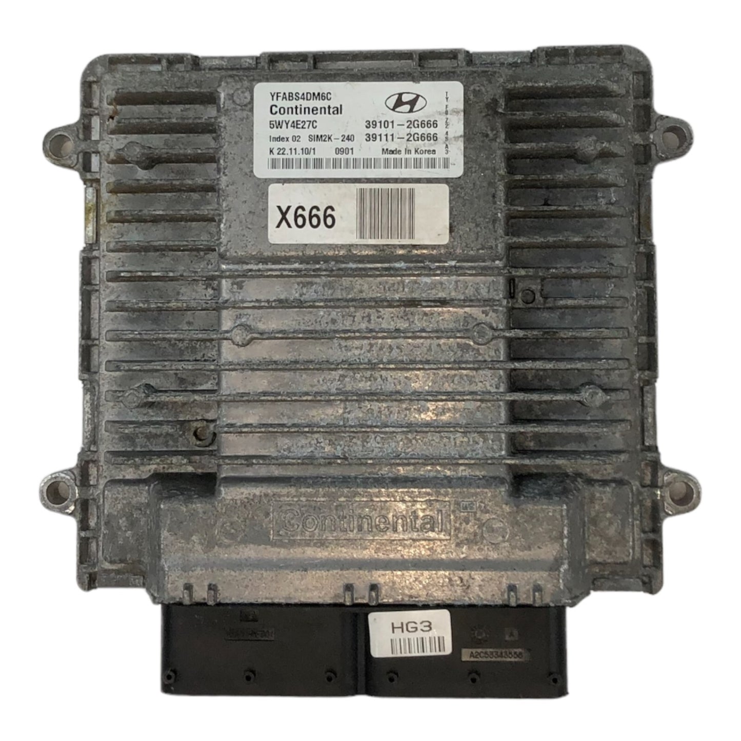 ✅ 11-13 HYUNDAI SONATA Engine Control Module ECM Computer 39101-2G666