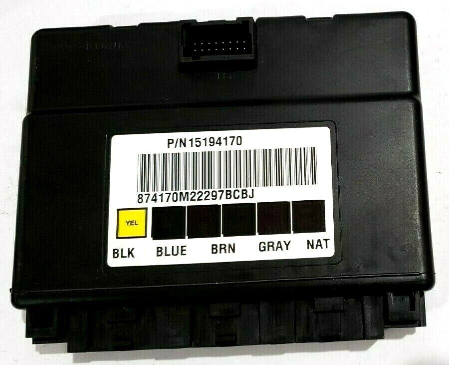 ✅ 03-07 GM BCM PROGRAMMED TO YOUR VIN 15194170 BODY CONTROL MODULE