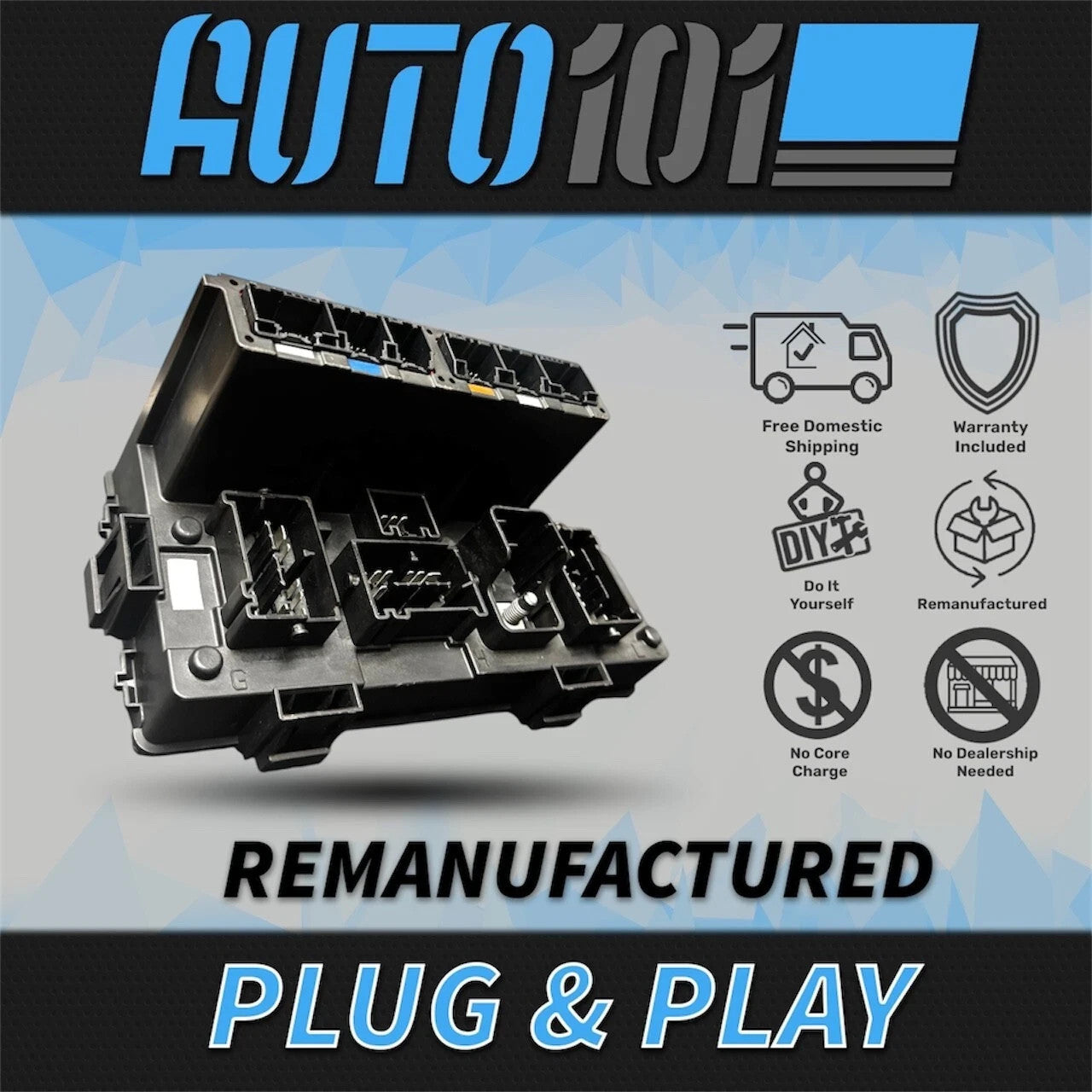 Programmed 2015 Jeep Compass Patriot OEM Rebuilt TIPM 68232878 Plug&play