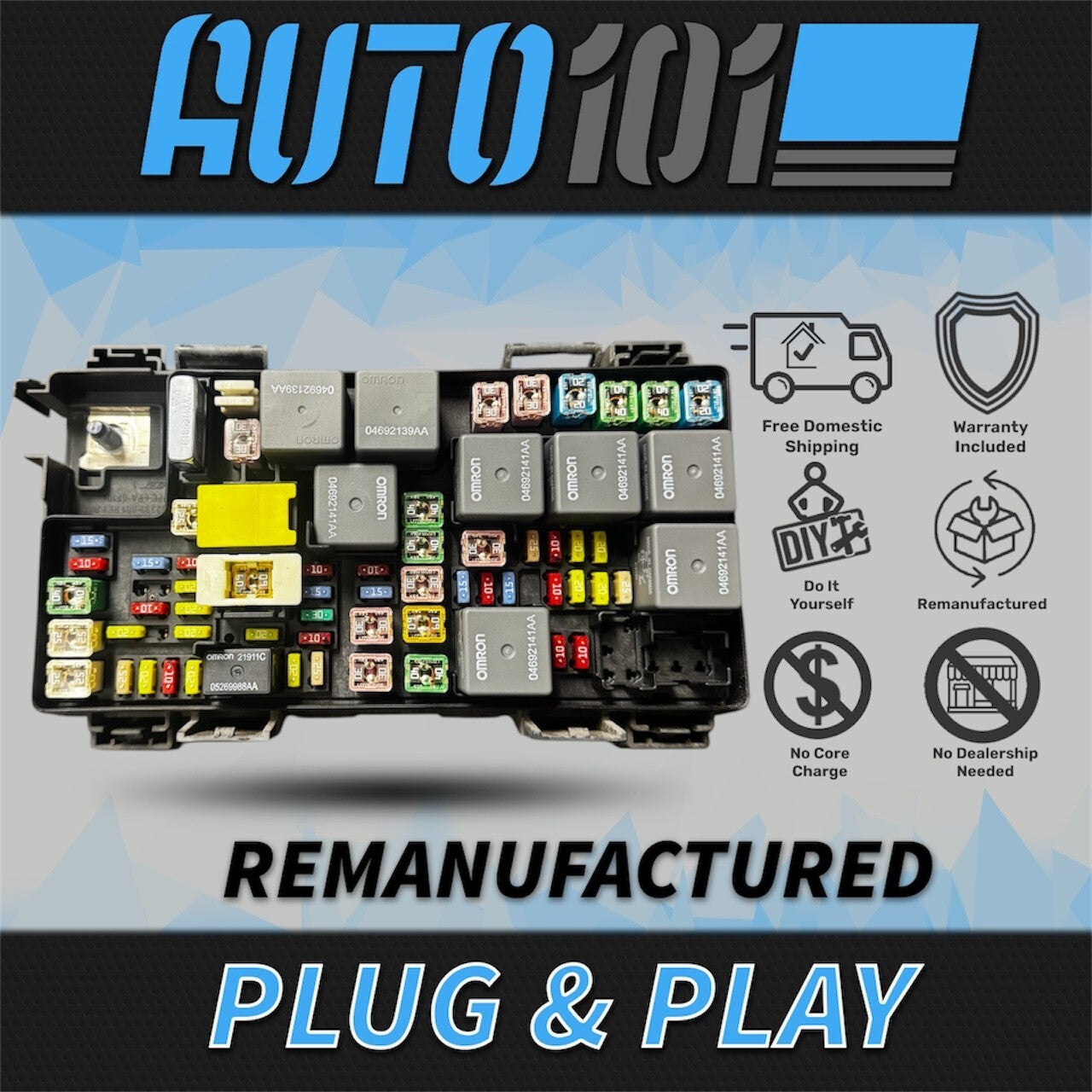 Programmed 2013 Caravan T&C Routan OEM Rebuilt TIPM Fuse Box 68163904 PLUG&PLAY