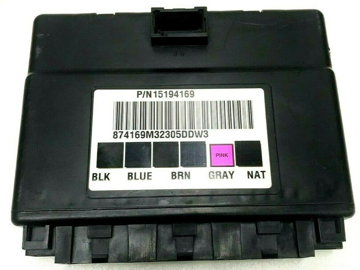 ✅ 03-07 Sierra Silverado BCM PROGRAMMED TO YOUR VIN 15194169 BODY CONTROL MODULE