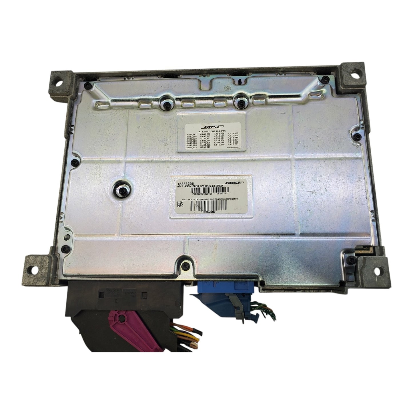 05-11 CADILLAC STS BOSE AMPLIFIER AUDIO AMP STEREO MODULE 15856206 OEM