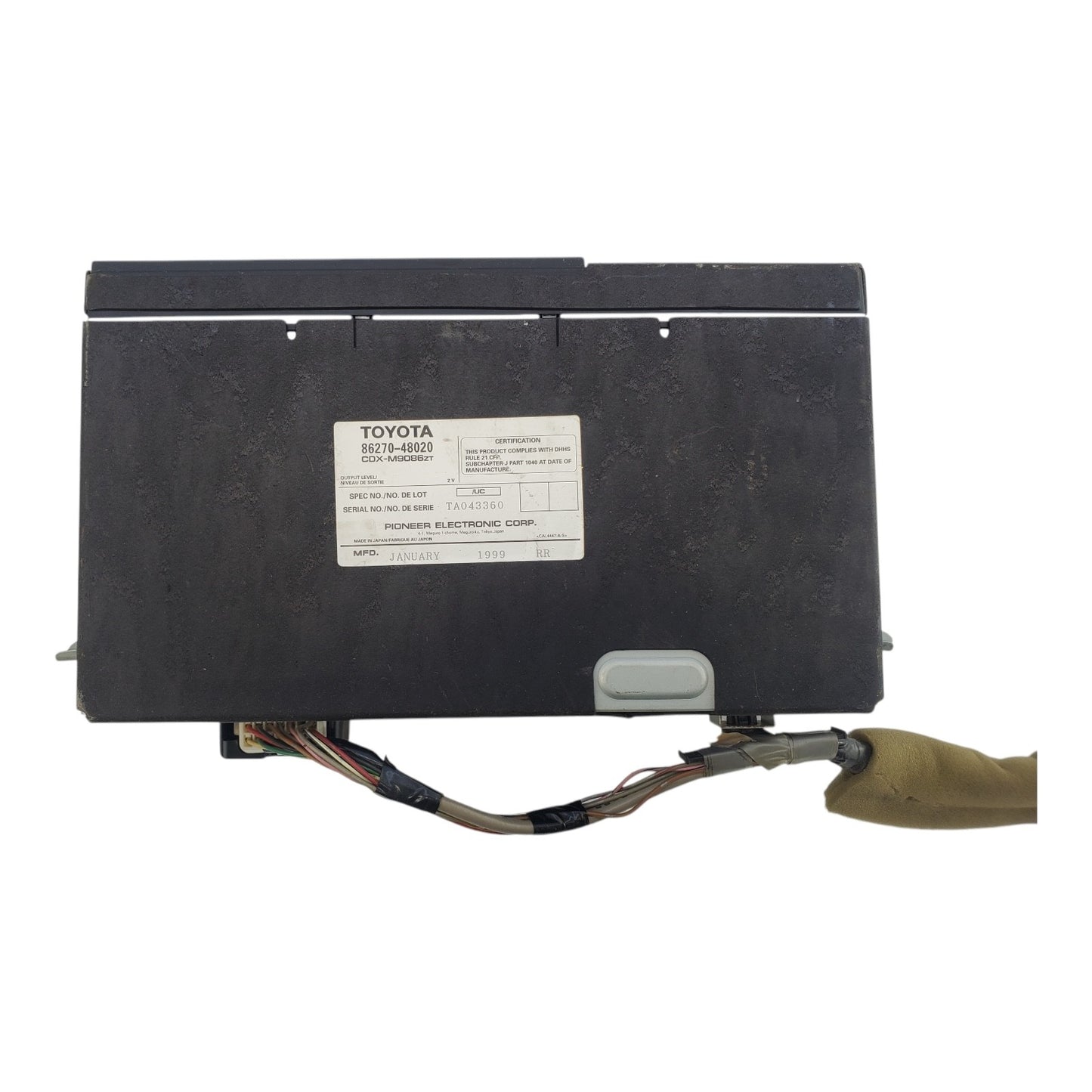 1999-2003 Lexus Rx300 Am Fm CD Changer Stereo Player Radio Receiver 86270-48020