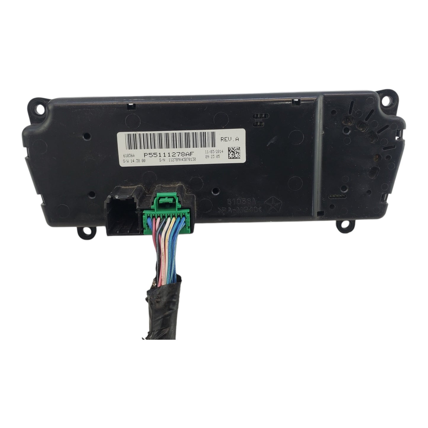 Temperature Control 55111278AF With AC Fits 11-17 COMPASS E3M07