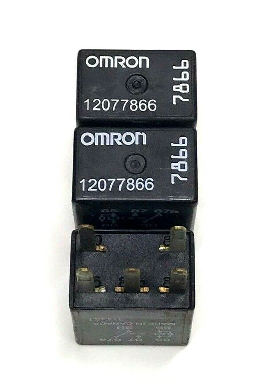 ✅ (Lot of 3) Omron GM 5 Pin Relay 12077866 OEM (7866)