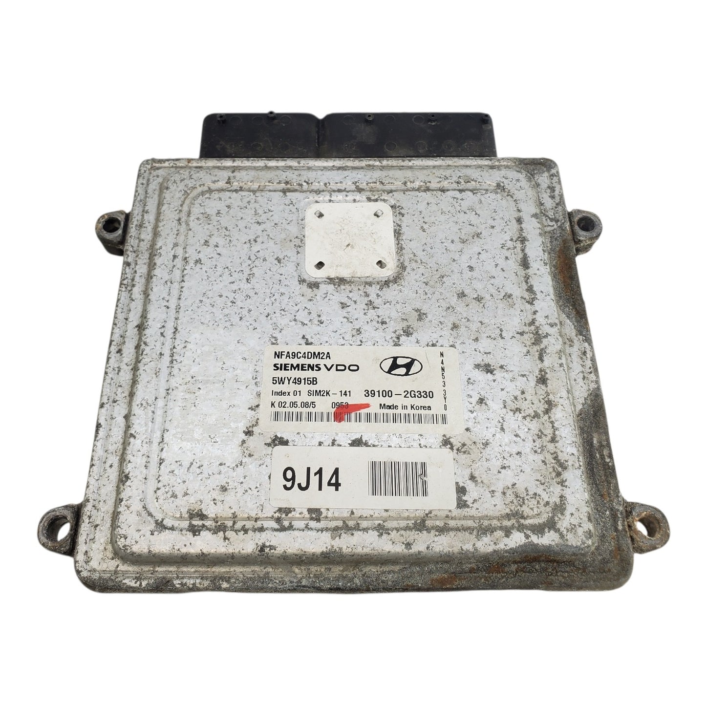 09 10 HYUNDAI SONATA Engine Motor Brain Box 2.4 39100-2G330