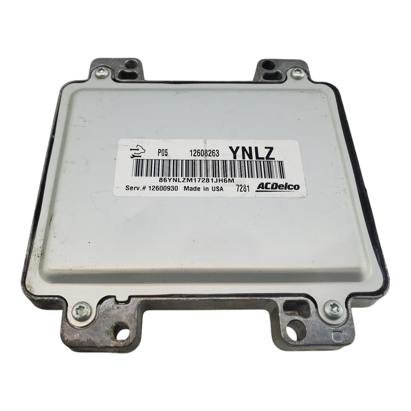 2006-2009 Buick Lucerne Engine Control Module PCM 12608263 YNLZ OEM broken!