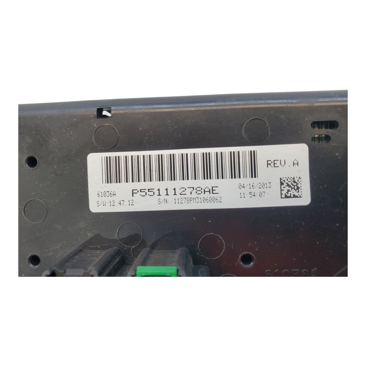 11-17 Jeep Compass Patriot Temperature Temp Climate Control Dials P55111278AE