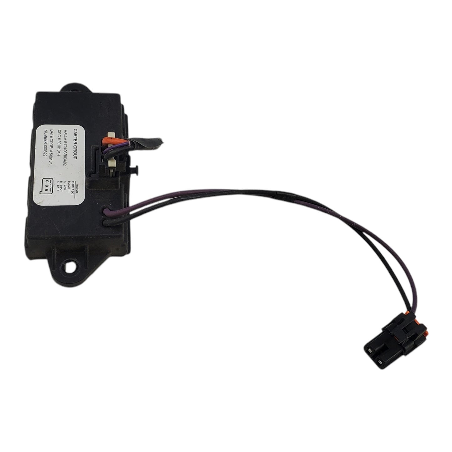 03 04 05 06 Tahoe Yukon Escalade Rear Blower Motor Control Resistor Z940GR03A02