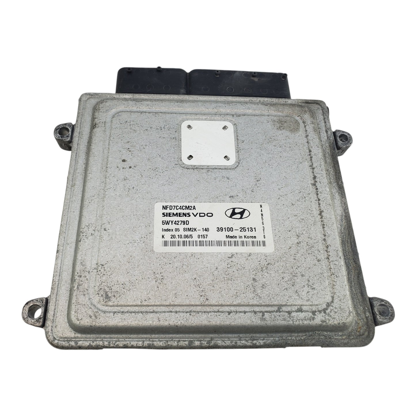 06-08 HYUNDAI SONATA COMPUTER BRAIN ENGINE CONTROL ECU ECM MODULE 39100-25131