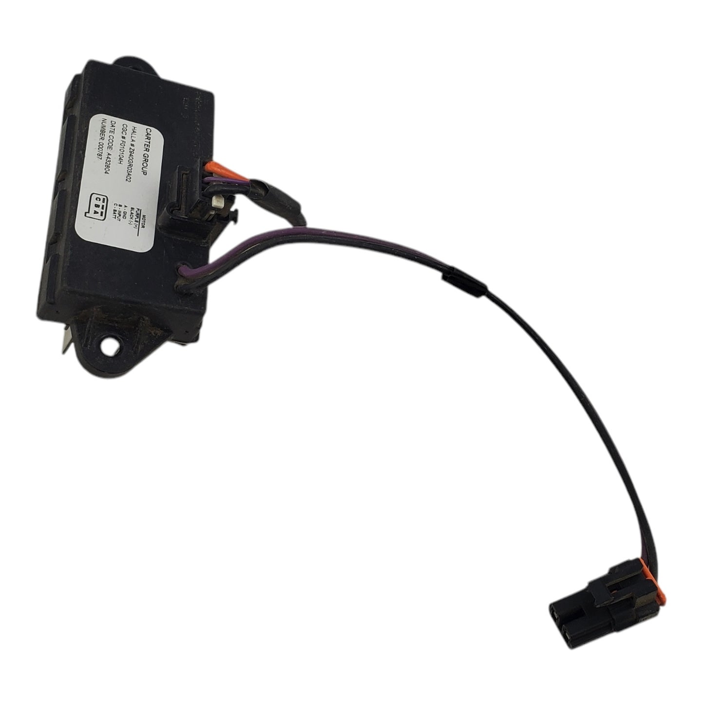 03 04 05 06 Tahoe Yukon Escalade Rear Blower Motor Control Resistor Z940GR03A02