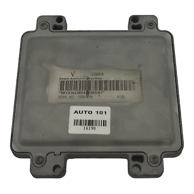 05 3.5L 3.4L Engine Computer SERV 12591279 PCM GM
