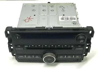 06-09 Chevrolet Impala Monte Carlo Radio Cd Player 15951758 OEM UNLOCKED GM