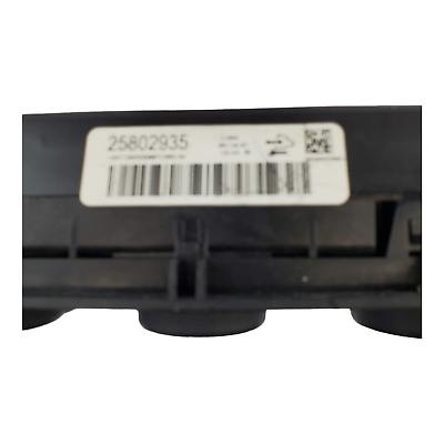 06-08 CHEVROLET IMPALA AC HEATER CLIMATE CONTROL UNIT 25802935 OEM