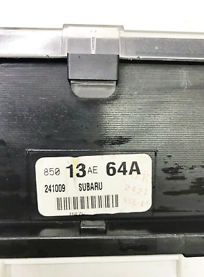 01 02 Subaru Legacy 3.0 L 6 cylinder engine speedometer OEM