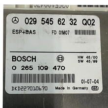 02-03 MERCEDES CLK55 ABS Control Module 0295456232