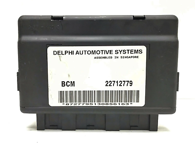 03 04 05 SUNFIRE CAVALIER 22712779 BODY CONTROL MODULE BCM BCU UNIT