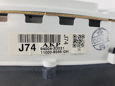 04-06 Hyundai Elantra Speedometer Instrument Gauge Cluster 94004-2D031
