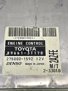 02 Toyota Camry 4CYL Engine Control Module ECM Computer 89661-3T170