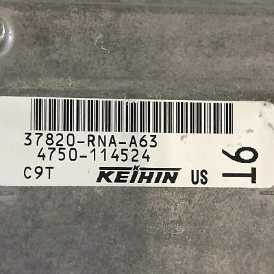 06-08 Civic LX 4dr 1.8 ECM ECU Electronic Control Module 37820-RNA-A63