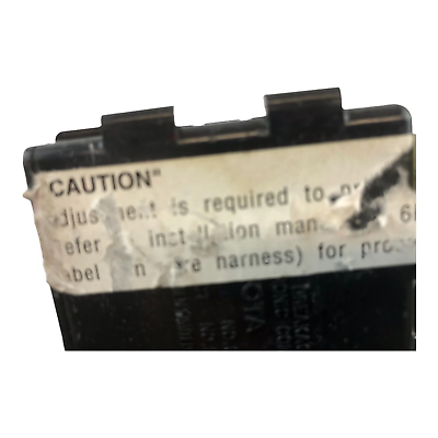 01-03 TOYOTA PRIUS GLASS BREAKAGE SECURITY SENSOR CONTROL MODULE 237000-2200