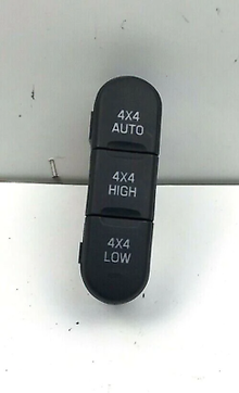 02-05 FORD Explorer Transfer Case 4X4 Drive Control Switch 1L2T-7Z155-ABW