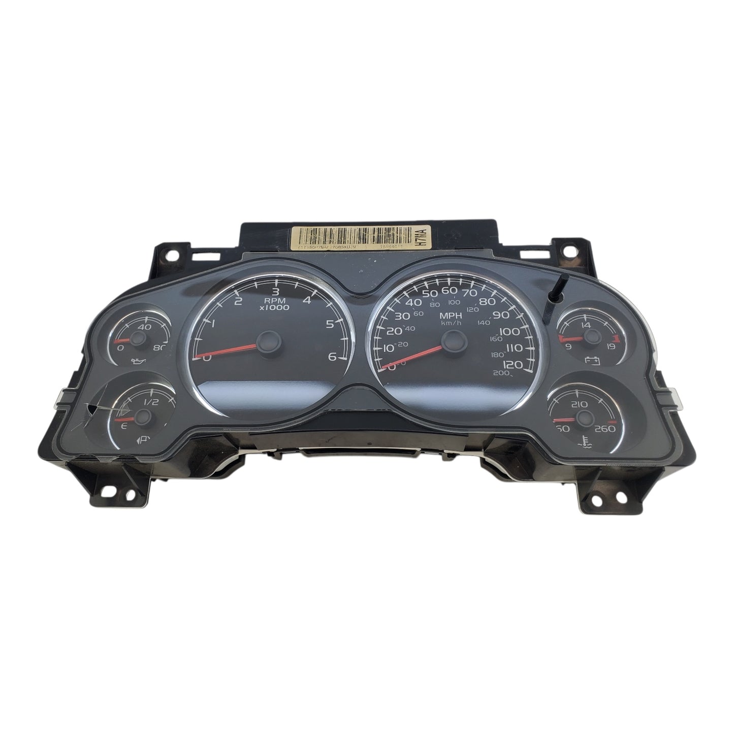 Programmed SILVERADO YUKON SIERRA TAHOE INSTRUMENT GAUGE CLUSTER SPEEDOMETER GM