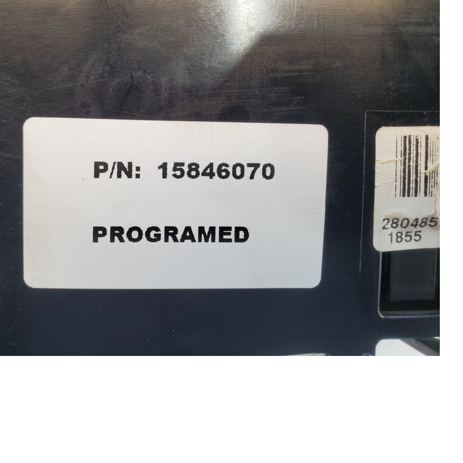Programmed 2003 2007 CHEVROLET/GMC EXPRESS SAVANNA INSTRUMENT CLUSTER 15846070