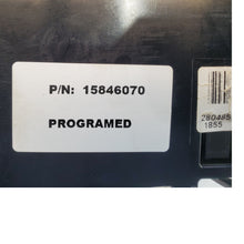 Programmed 2003 2007 CHEVROLET/GMC EXPRESS SAVANNA INSTRUMENT CLUSTER 15846070