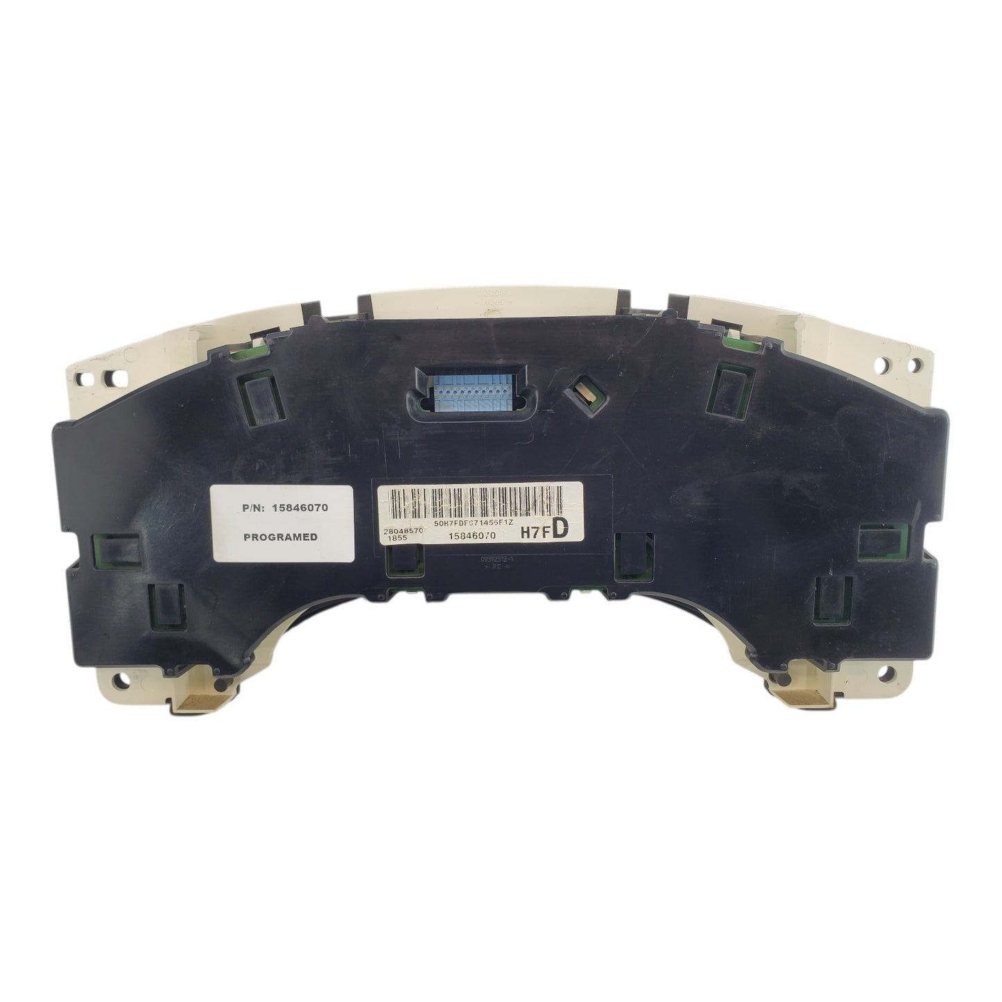 Programmed 2003 2007 CHEVROLET/GMC EXPRESS SAVANNA INSTRUMENT CLUSTER 15846070