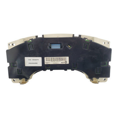 Programmed 2003 2007 CHEVROLET/GMC EXPRESS SAVANNA INSTRUMENT CLUSTER 15846070