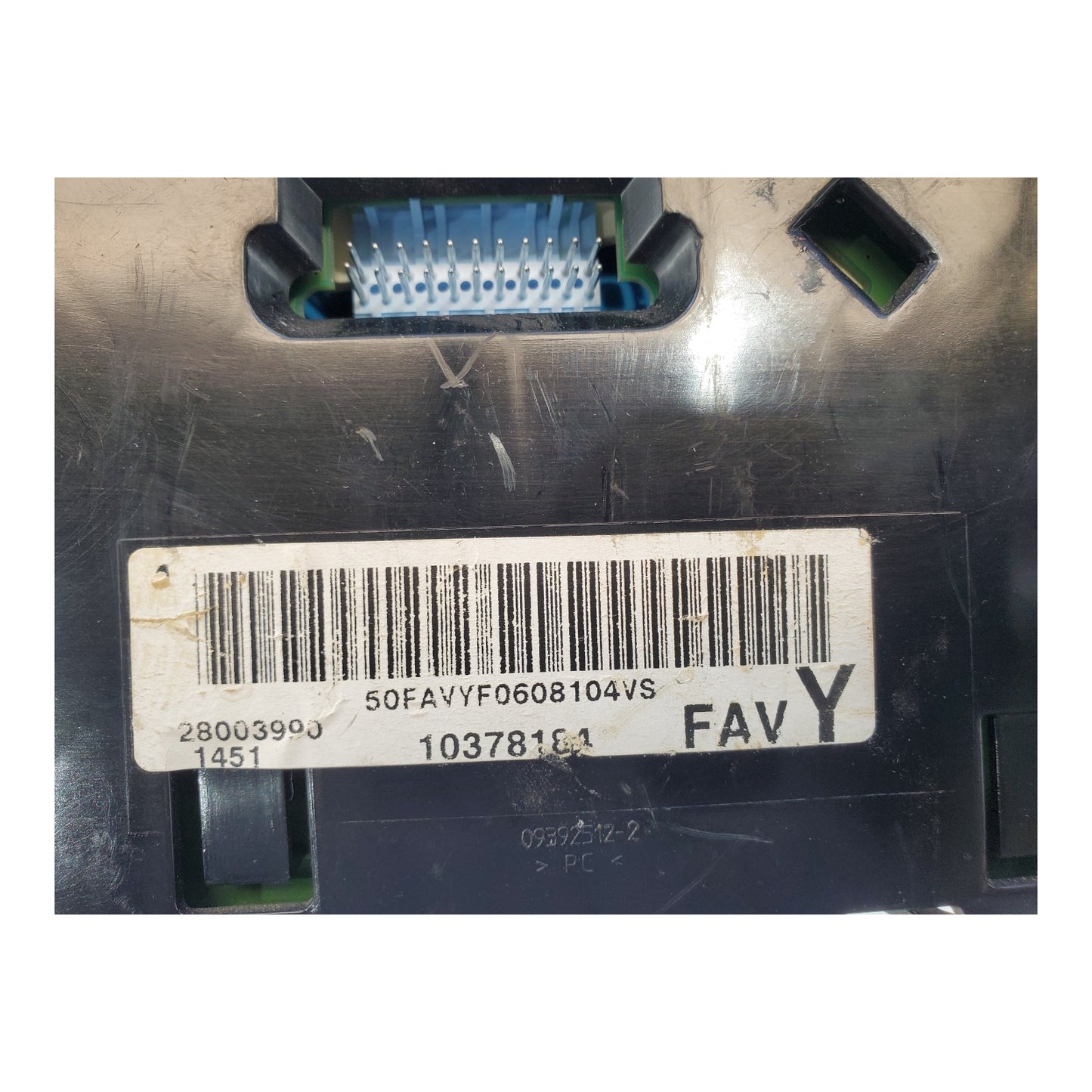 Programmed 2003-2007 CHEVROLET EXPRESS USED INSTRUMENT CLUSTER P10378184