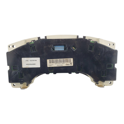Programmed 2003-2007 CHEVROLET EXPRESS USED INSTRUMENT CLUSTER 10378184 GM