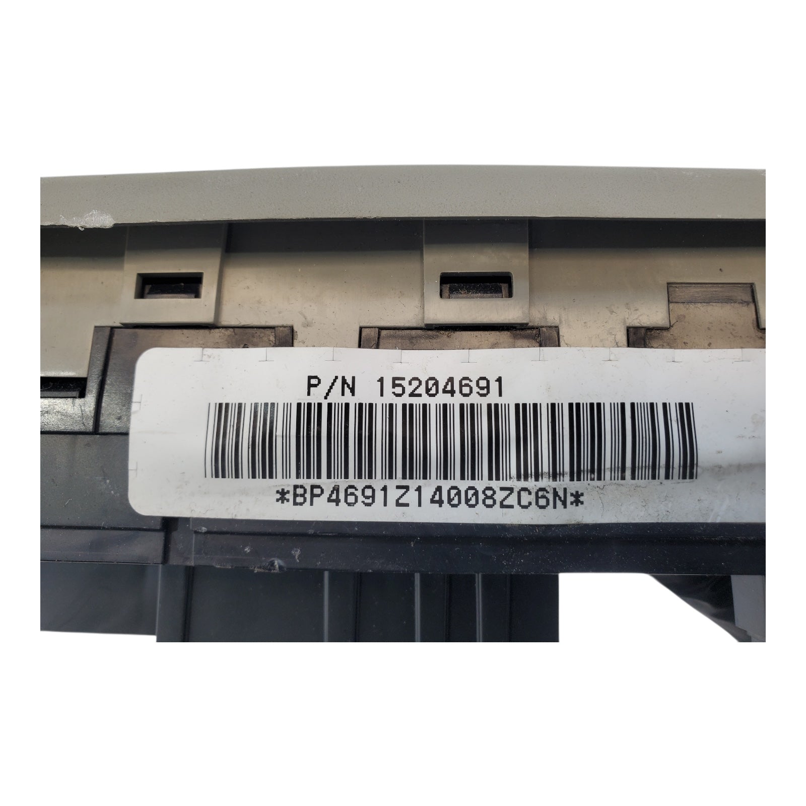 02-05 GMC ENVOY MASTER POWER WINDOW SWITCH DRIVER SIDE LEFT LIGHT GRAY 15204691