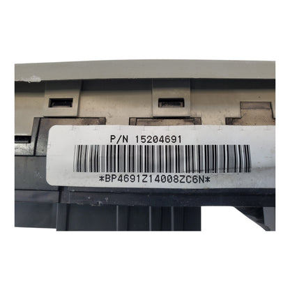 02-05 GMC ENVOY MASTER POWER WINDOW SWITCH DRIVER SIDE LEFT LIGHT GRAY 15204691