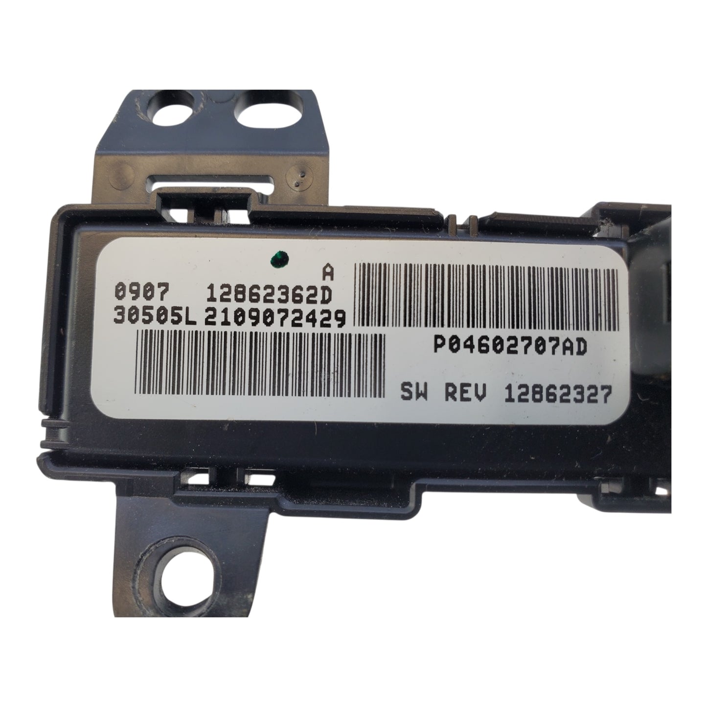 DODGE CALIBER 2007 DASH INTERIOR SEAT LOWER CENTER HAZARD LIGHT SWITCH FABRIC