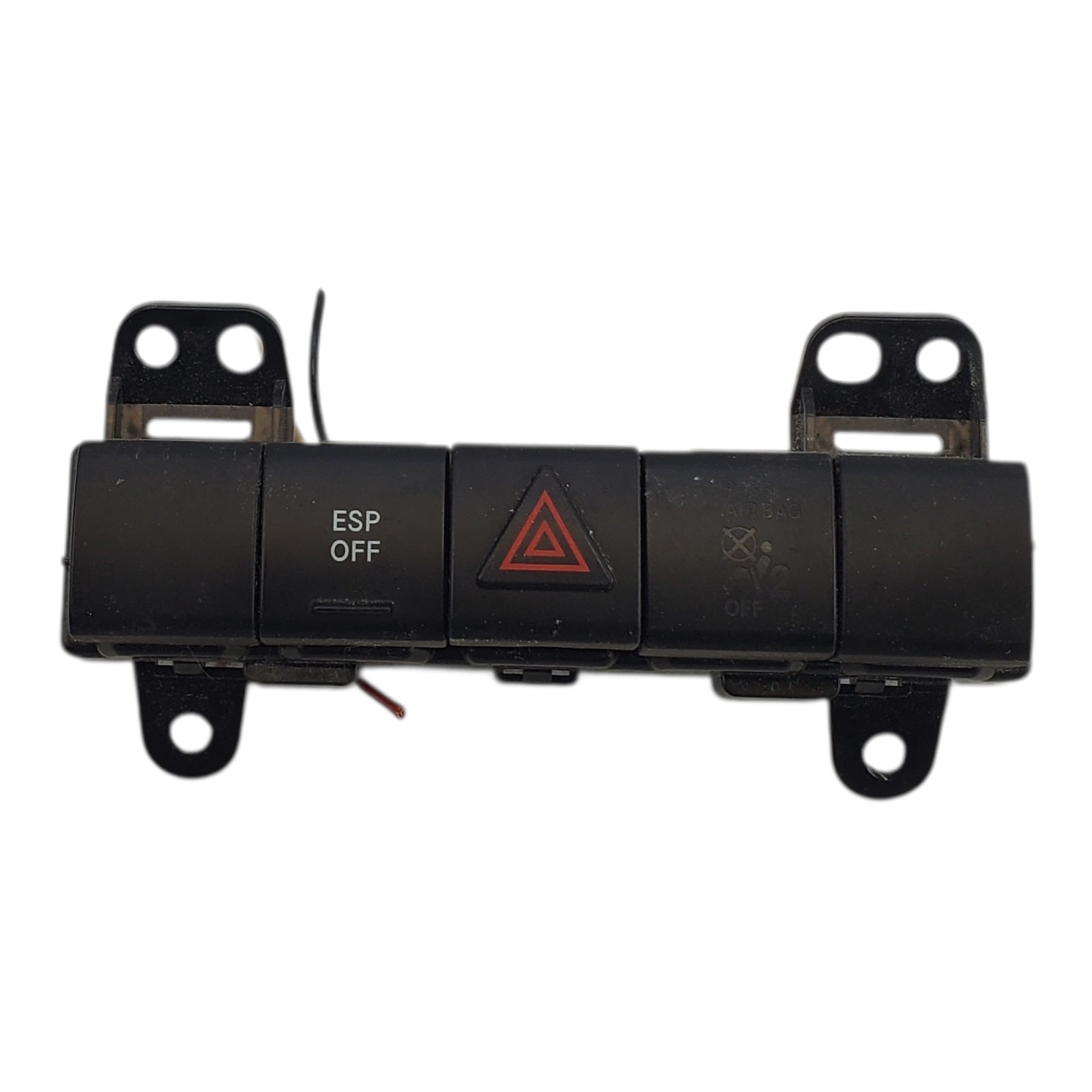 DODGE CALIBER 2007 DASH INTERIOR SEAT LOWER CENTER HAZARD LIGHT SWITCH FABRIC