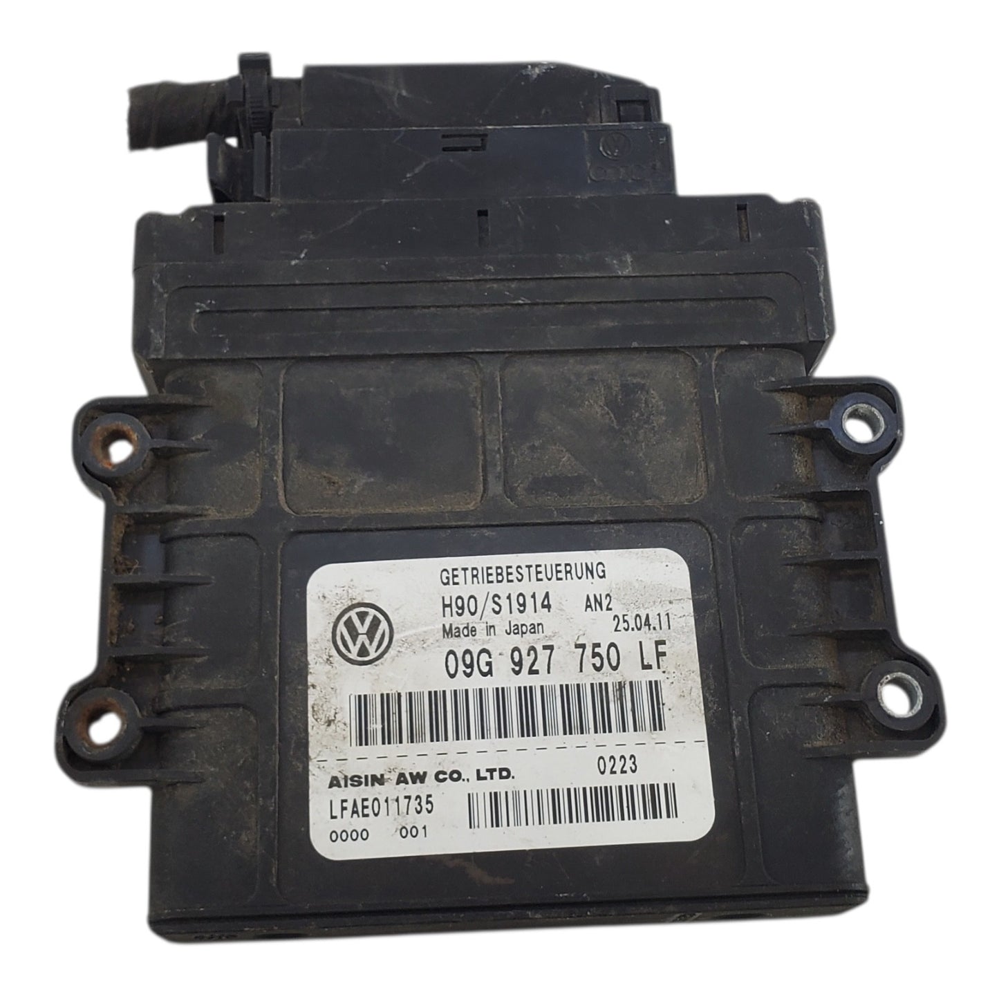 11-14 JETTA 2.5L SEDAN TRANSMISSION TCU TCM SHIFT MODULE UNIT K4621