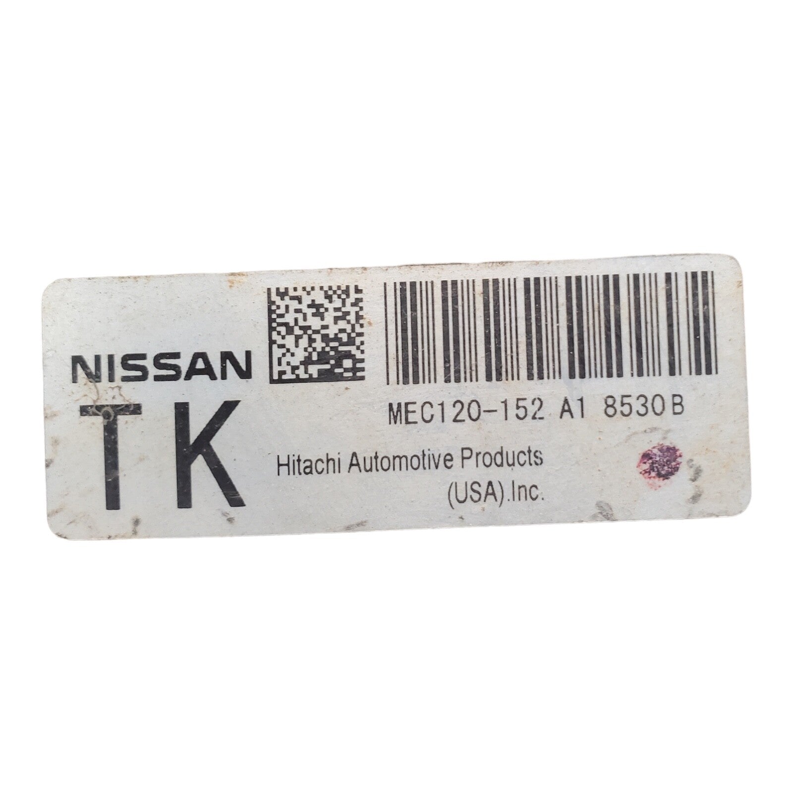 08 Altima Computer Brain Engine Control ECU ECM EBX Module
