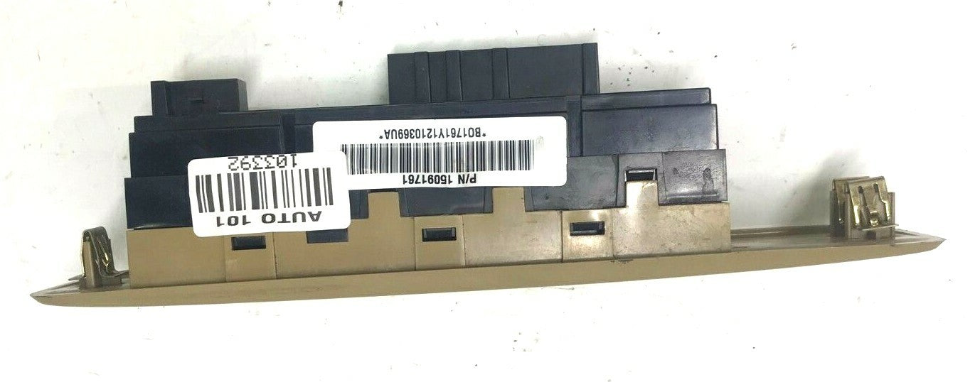 ✅ 02-05 Buick Rainier Envoy Bravada Passenger Power Window Switch 15091761 GM