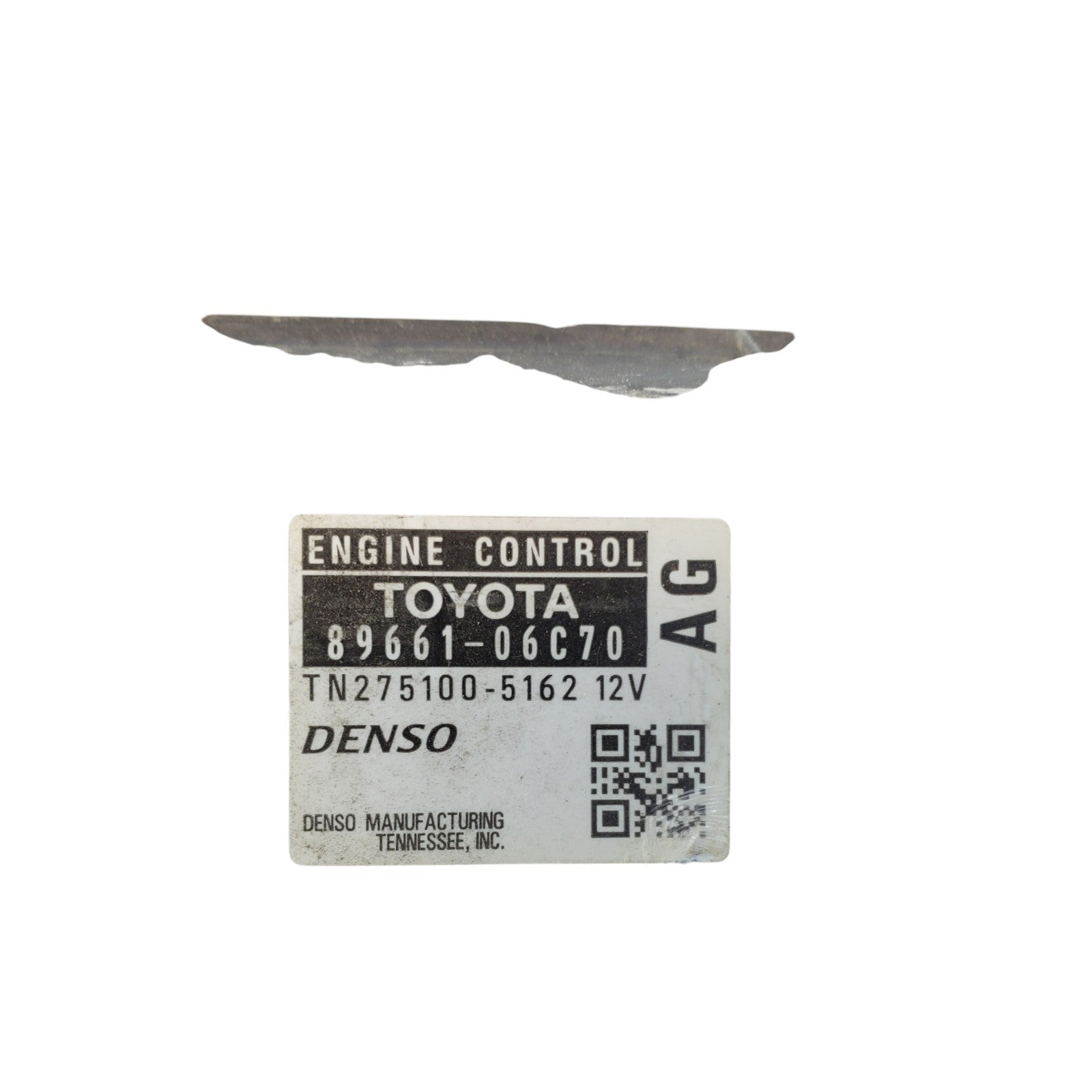 Engine Control Module Unit ECM ECU 2007 2008 Toyota Camry A/T 2.4L | 89661-06C70