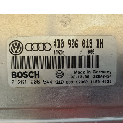 4B0906018BH Volkswagen Passat 2000-01 Engine Control Unit ECU Module 2C4 569 B7