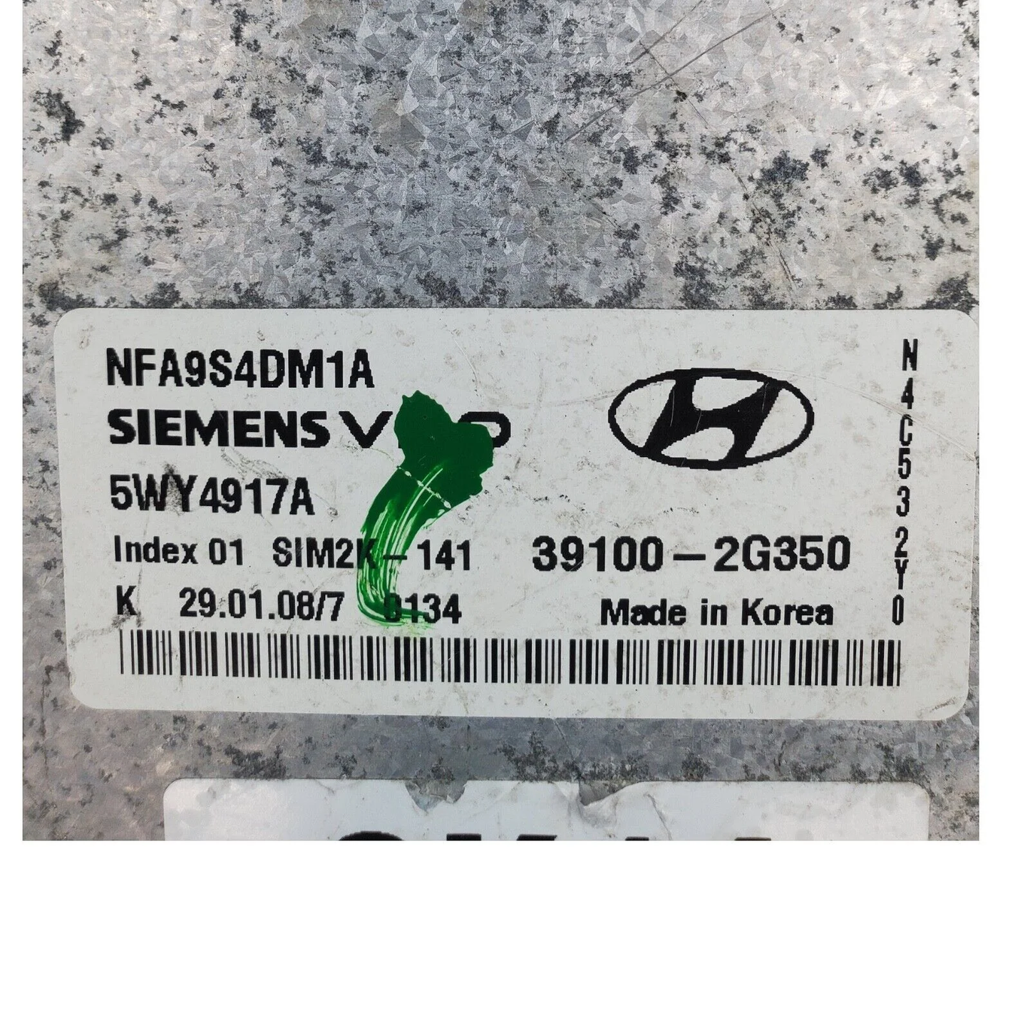 09-10 Hyundai SONATA 2.4L Engine Control Module ECM Computer 39100-2G350