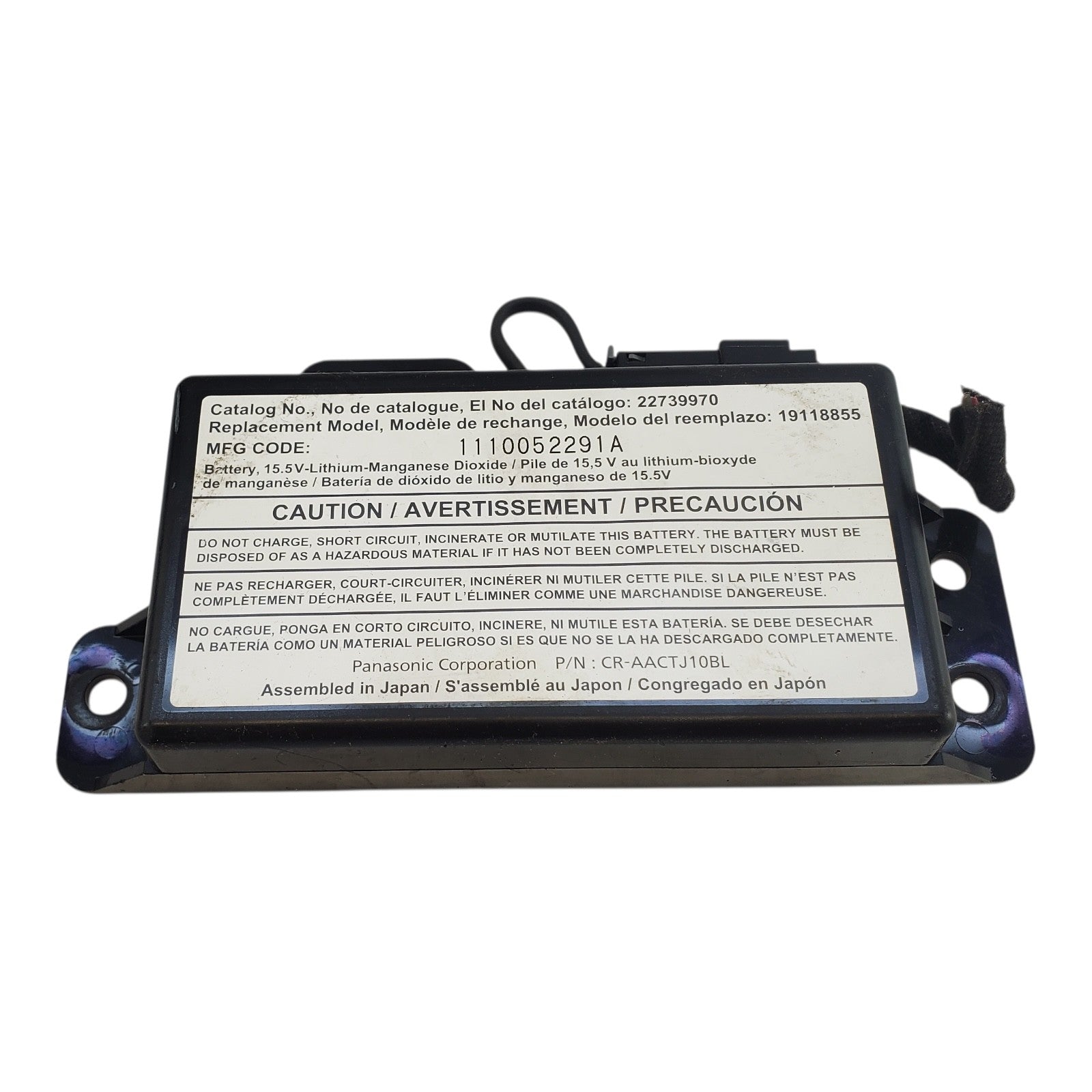 06-21 GM - Communication Interface Module Battery OEM 22739970